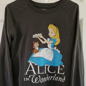 Alice in wonderland sweatshirt by Disney